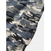 Men Camo Print Utility Pocket Street Ankle Length Casual Cargo Pants